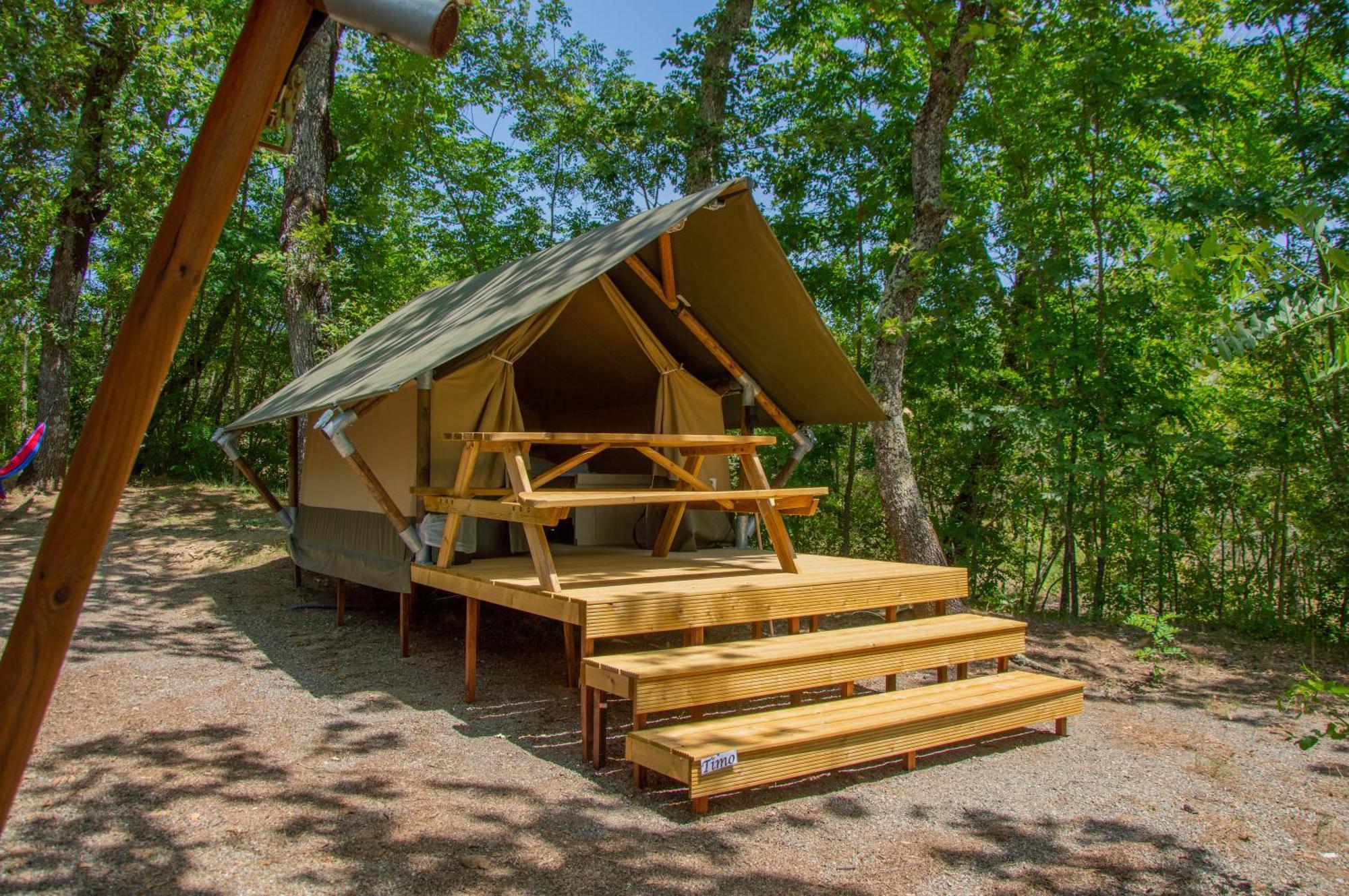 Luxor Chianti Glamping Village Castellina in Chianti Exterior photo